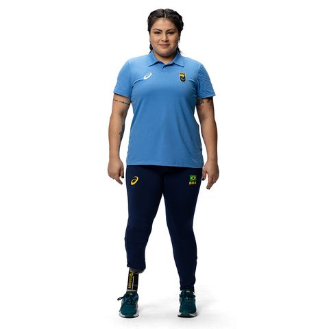 Camisa Polo Asics Cpb Oficial  - Unissex - Azul — ASICS